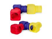 Σετ Παιδική Σκηνή Τούνελ 6 Τεμαχίων σε Πολύχρωμο Σχέδιο