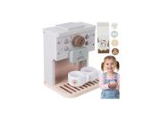 Σετ Παιδική Ξύλινη Καφετιέρα με 7 Αξεσουάρ, 15x12.5x20 cm