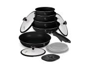 Berlinger Haus BH-8419 Σετ Μαγειρικά Σκεύη 13 Τμχ Black Rose Collection