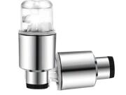 Αδιάβροχα Σετ Καπάκια Βαλβίδας με LED RGB 2 Τμχ για Αυτοκίνητο, Μοτοσυκλέτα και Ποδήλατο