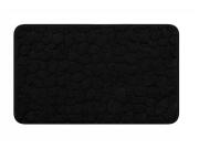 Αντιολισθητικό Πατάκι Μπάνιου Απορροφητικό σε Μαύρο Χρώμα, 50x80 cm