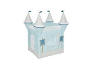 Aria Trade Παιδική Σκηνή Pop Up Tent σε σχήμα Κάστρου, σε Μπλε χρώμα, 130x78x78 cm
