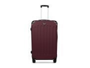 Swiss Huffeisen Βαλίτσα Μεσαία με Τηλεσκοπικό Xερούλι και Κλειδαριά Ασφαλείας 65L, SF-5002-M