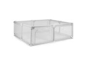 Ecotoys PP008-2014 Πάρκο Μωρού 140x200 cm Γκρι