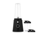 Berlinger Haus Μπλέντερ Smoothie Maker 320W με 2 Δοχεία, Matte Black Collection BH-9880