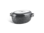 Edenberg Γάστρα 38cm από Αλουμίνιο με Γυάλινο Καπάκι 8lt, EB-4604