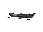 Pure4fun XPRO Φουσκωτό Kayak 2 Ατόμων από Ενισχυμένο PVC με Κουπί, 325x81x53 cm, AC-040