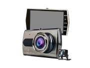 Verk Group Κάμερα Αυτοκινήτου DVR Full HD 1080p με Οθόνη 4", Κάμερα Οπισθοπορείας και Parking Mode