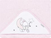 LUNA BATH MAXICAPES 100X100 W/PINK