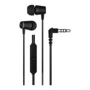 Hands Free Stereo Devia EM103 Metal 3.5mm Kinstone Series Μαύρο