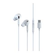 Devia Hands Free Stereo EM028 USB C Smart Series Λευκό