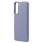 Θήκη Liquid Silicon inos Samsung G991B Galaxy S21 5G L-Cover Γκρι-Μπλε