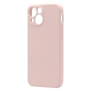 Θήκη Liquid Silicon inos Apple iPhone 13 mini L-Cover Σομόν