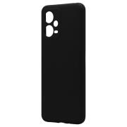 Θήκη Liquid Silicon inos Xiaomi Poco X5 5G/ Redmi Note 12 5G L-Cover Μαύρο