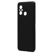 Θήκη Liquid Silicon inos Xiaomi Redmi 12C L-Cover Μαύρο