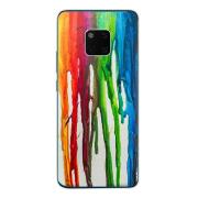 Θήκη TPU inos Huawei Mate 20 Art Theme Vertical Watercolor