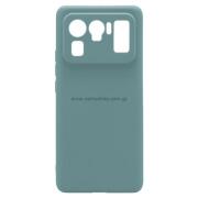 Θήκη Soft TPU inos Xiaomi Mi 11 Ultra S-Cover Πετρολ