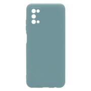 Θήκη Soft TPU inos Samsung A037F Galaxy A03s S-Cover Πετρολ