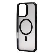 Θήκη TPU & PC inos Apple iPhone 16 Pro MagFlame Μαύρο