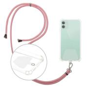 Universal Λουράκι Λαιμού inos για Κινητά Ροζ