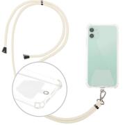 Universal Λουράκι Λαιμού inos για Κινητά Μπεζ