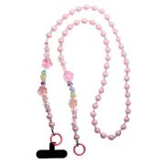 Universal Λουράκι Λαιμού inos Fashion για Κινητά Ροζ