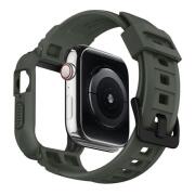 Θήκη TPU & Λουράκι Spigen Rugged Armor Pro Apple Watch 4/ 5/ 6/ 7/ SE 44mm Χακί