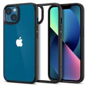 Θήκη TPU & PC Spigen Ultra Hybrid Apple iPhone 13 Διάφανο-Μαύρο