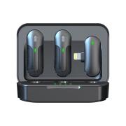 Ασύρματα Μικρόφωνα Devia M8-2-L Kintone Series 2 σε 1 Lightning Μαύρο