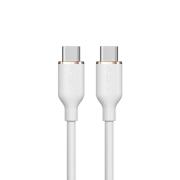Καλώδιο Σύνδεσης USB 2.0 Devia EC632 USB C σε USB C PD 60W 1.2m Jelly Λευκό
