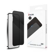Tempered Glass Full Face Privacy inos 0.33mm Apple iPhone 17 Pro Max Μαύρο