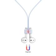 Strap Λαιμού Σιλικόνης AhaStyle PT74 Apple AirPods Magnetic Γαλάζιο