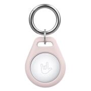 Silicone Loop - Μπρελόκ AhaStyle PT155 για Apple AirTag Ροζ