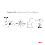 AMiO  Σιγαστήρας εξάτμισης από ανοξείδωτο χάλυβα MT 017B ,01317