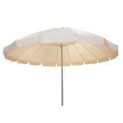 SOLART Ομπρέλα παραλίας πισίνας 240cm 16 ακτίνες polyester μπεζ