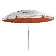 Maui & Sons Ομπρέλα Θαλάσσης 220cm 10 Ακτίνες με Μηχανισμό Κλίσης Polyester Πορτοκαλί