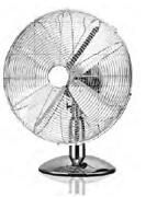 Lineme Ανεμιστήρας Επιτραπέζιος 12" Vintage Νίκελ 02-00143-7