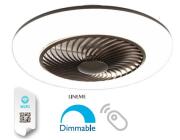 Lineme Cierzo Ανεμιστήρας Οροφής Καφέ