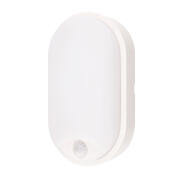 TELCO ΦΩΤΙΣΤΙΚΟ LED ΕΞΩΤΕΡΙΚΟΥ ΧΩΡΟΥ ΟΒΑΛ ΜΕ ΑΙΣΘΗΤΗΡΑ ΚΙΝΗΣΗΣ MT1S10DA1-B8 10W ΛΕΥΚΟ