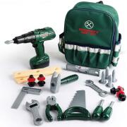 BAKAJI  Τσάντα Εργαλείων με Παιδικό Κατσαβίδι + Εργαλεία Εργασίας  02012325