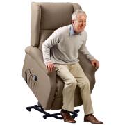 BAKAJI  Ηλεκτρική Μηχανοκίνητη Πολυθρόνα Ανύψωσης Ανακλινόμενη Οικολογικό Δέρμα Τορτόρα Ηλικιωμένοι  02053089