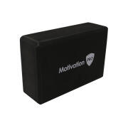 MotivationPro: Yoga Τουβλάκι Μαύρο 23x14x7.5cm