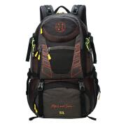 Maui & Sons Σακιδιο Trekking 50lt Nylon Μαύρο