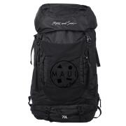 Maui & Sons Σακιδιο Τrekking 70lt Nylon Μαύρο