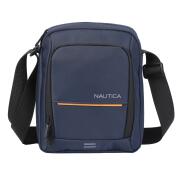 NAUTICA Τσάντα ώμου ανδρική 3,5lt polyester μπλε