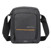 NAUTICA Τσάντα ώμου ανδρική 3,5lt polyester ανθρακί