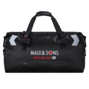 Maui & Sons Στεγανό Σακίδιο 55lt Ουράς Μοτοσικλέτας Μαύρo