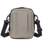 MAUI&SONS Τσάντα ώμου ανδρική 2.5lt polyester γκρι