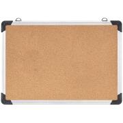 BAKAJI  Τετράγωνος Πίνακας Φελλού με Αλουμινένιο Πλαίσιο για Τοίχο 120x90x1.8 εκ.  02814540