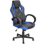 Bakaji 02815938 Καρέκλα Gaming Αγωνιστική Μπλε